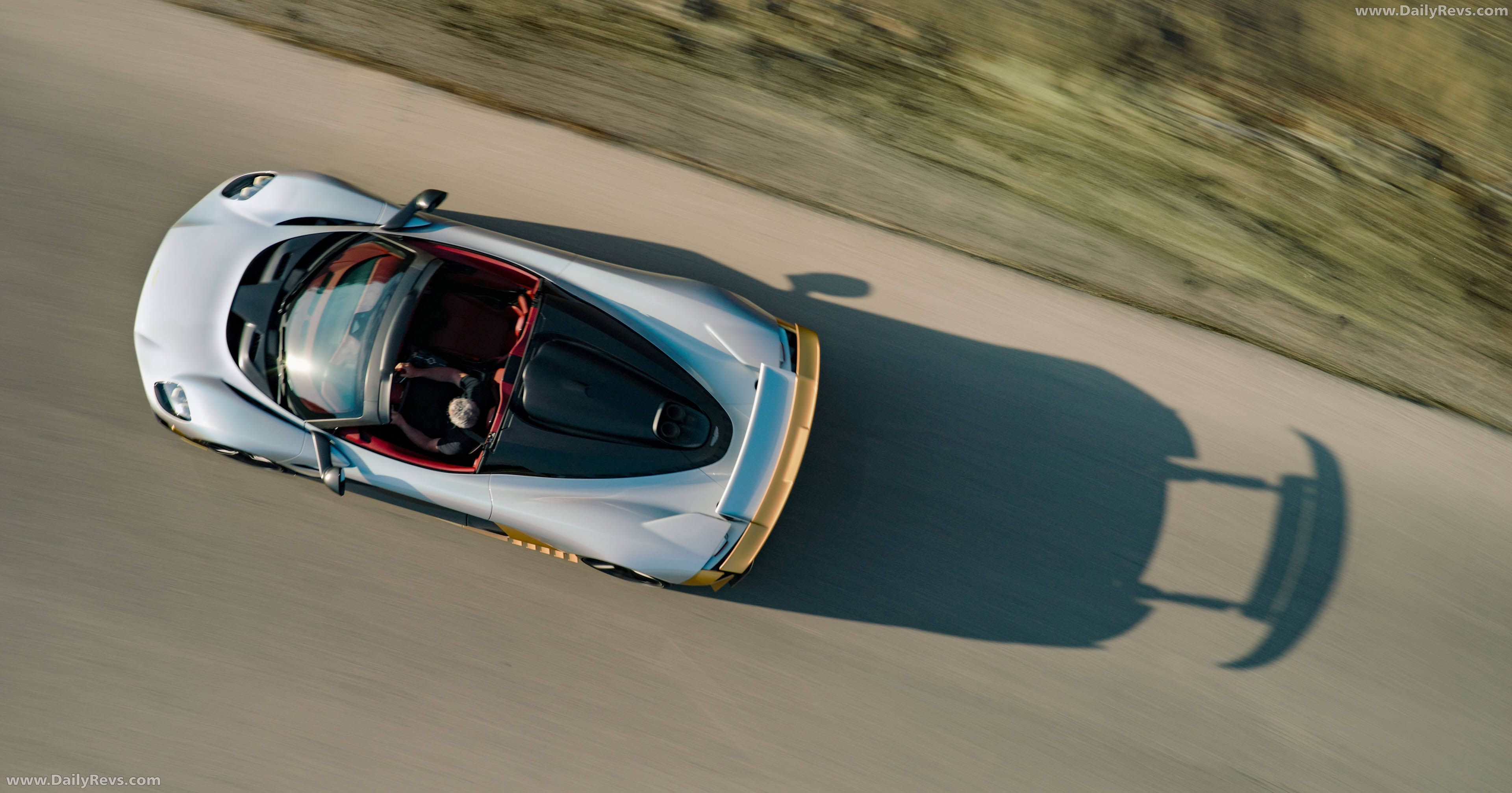 2028 Aston Martin Valhalla Spider Top View